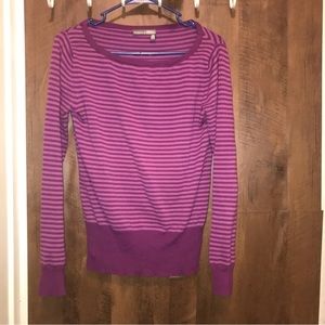 TRISTAN & America purple sweater